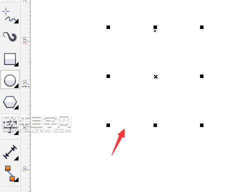 cdr画的圆不见了怎么办