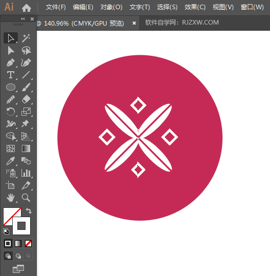ai怎么画一个地毯清洗图标