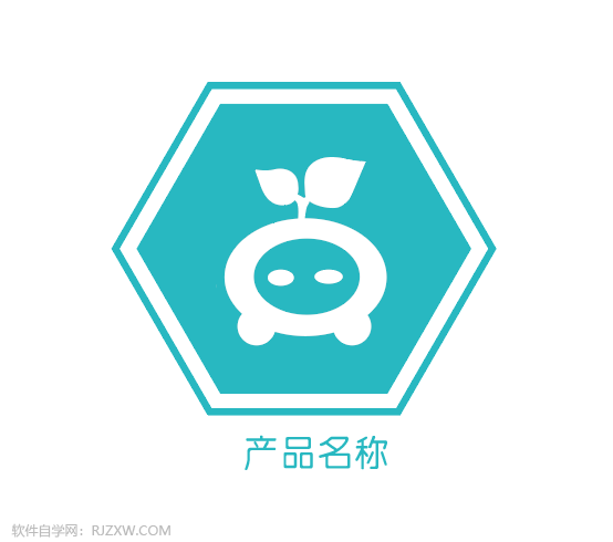 ai如何画产品名称应用图标