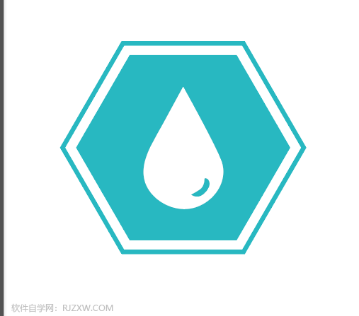 ai怎么画一个工作温度应用图标