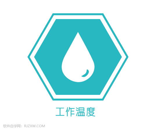 ai怎么画一个工作温度应用图标