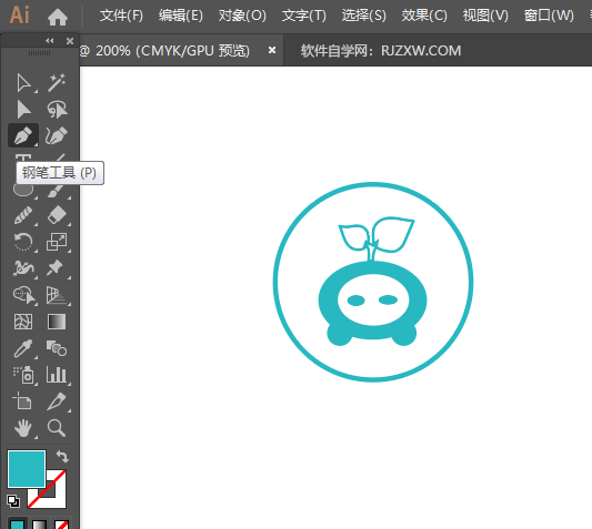 ai怎么画我的设备应用图标