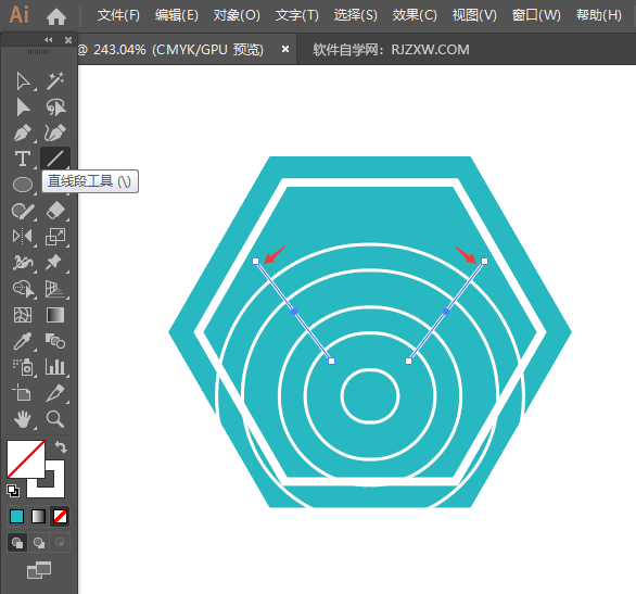 ai如何画wifi图标