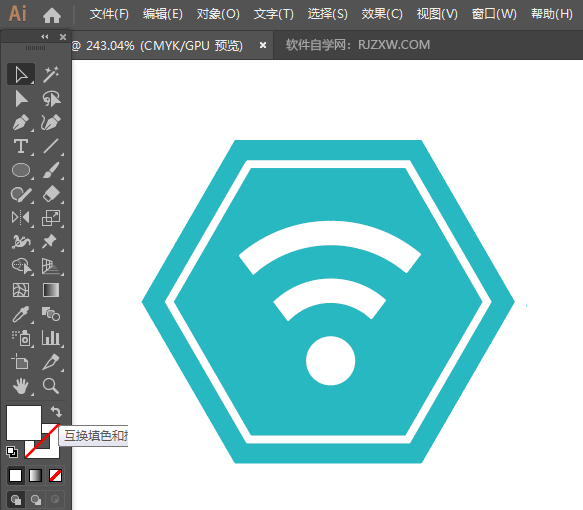 ai如何画wifi图标