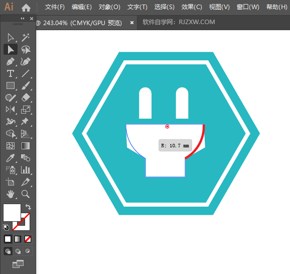 ai怎么画插头图标