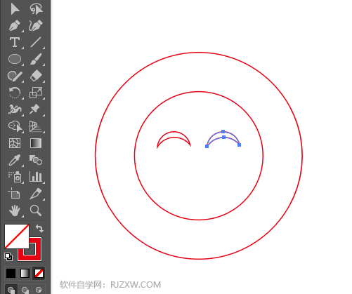 ai怎么画一个会卖萌的表情
