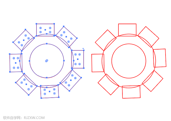 ai怎么画设置图标