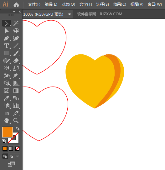 ai怎么画交友图案