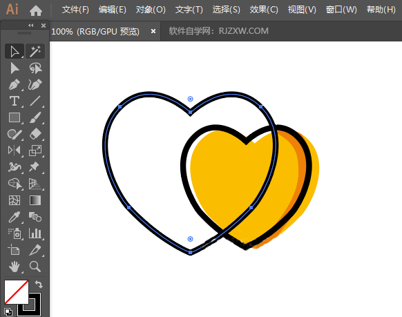 ai怎么画交友图案