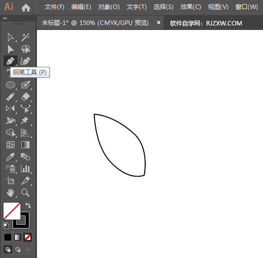 ai怎么画一个花朵作为自然图标