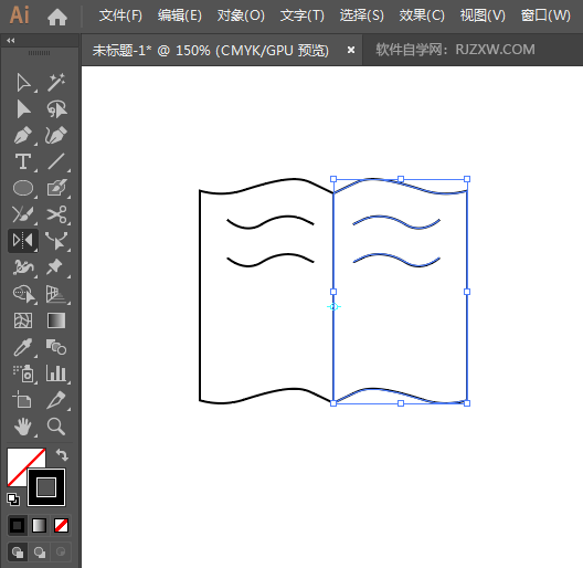 ai怎么画一个书本图形作为历史图标