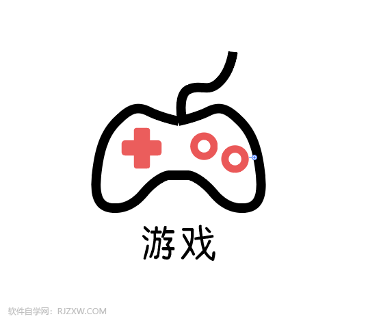 ai怎么画一个游戏图标