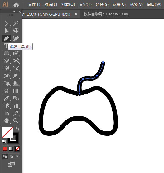 ai怎么画一个游戏图标