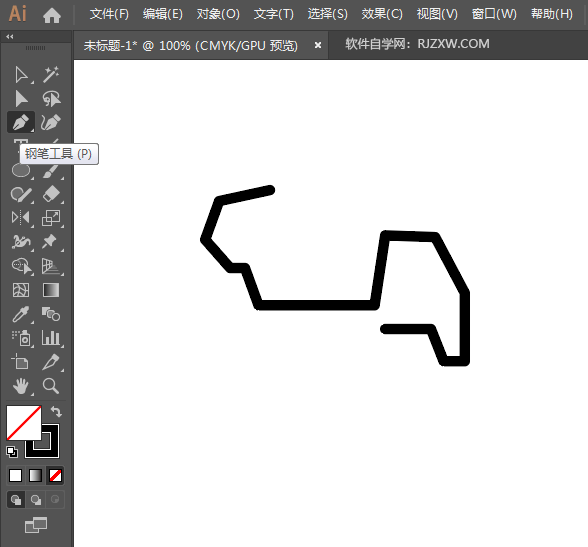 ai怎么画搅拌车