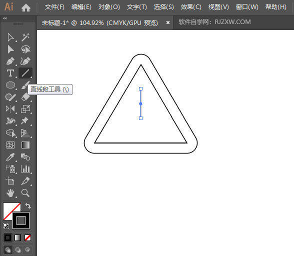 ai怎么画注意危险图标