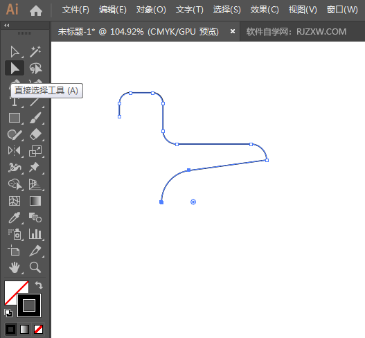 ai怎么画一个卡通水龙头图案