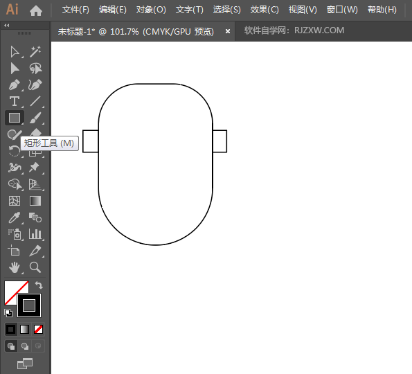 ai怎么设计电焊面具图标