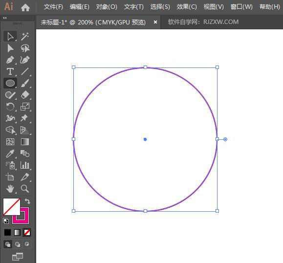 ai怎么画机动车行驶路牌