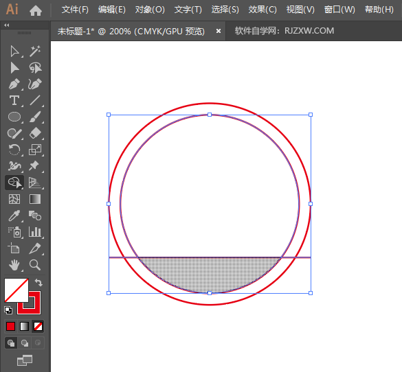 ai怎么画最底限速50公里路牌