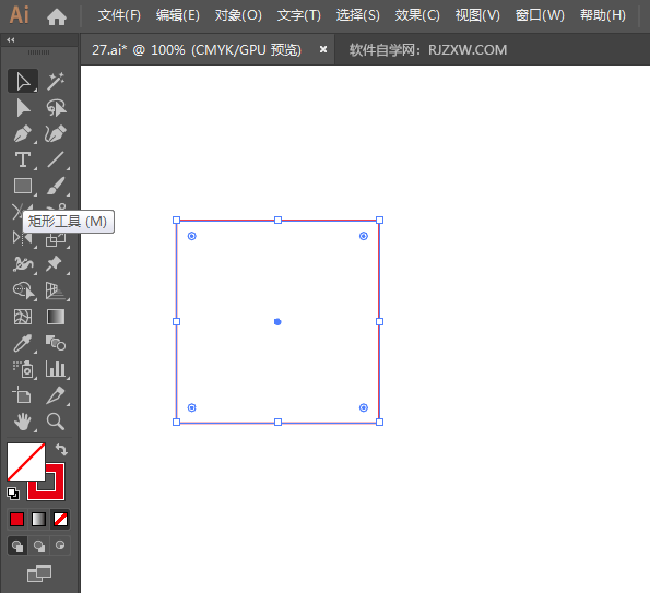 ai怎么画向左上角箭头符号