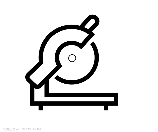 ai怎么画卡通切割机