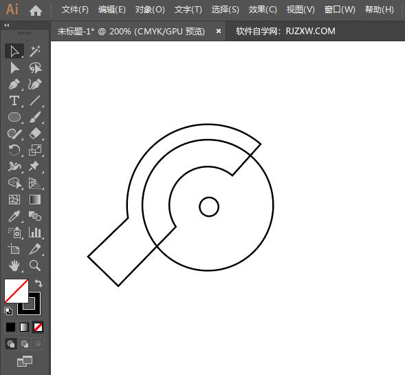 ai怎么画卡通切割机