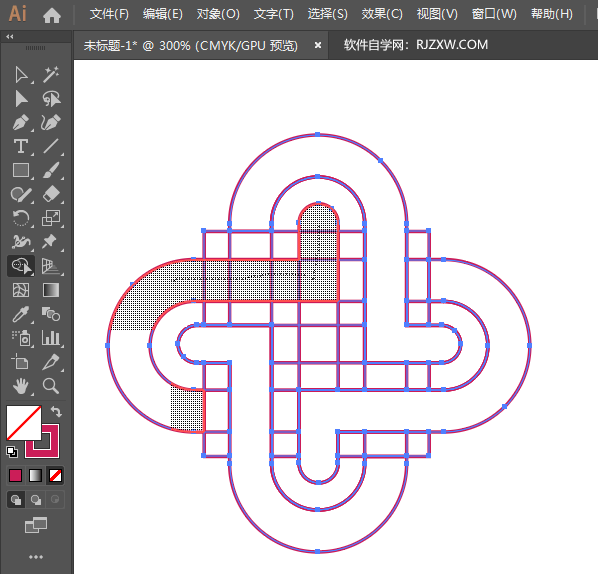ai矩形偏移怎么创建LOGO