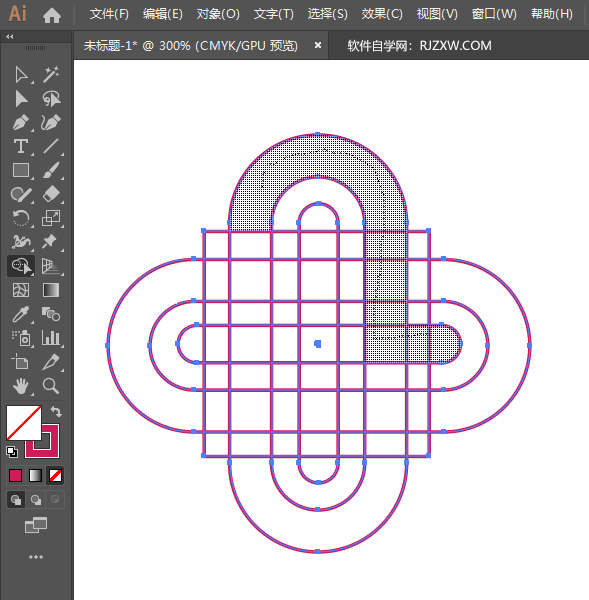 ai矩形偏移怎么创建LOGO