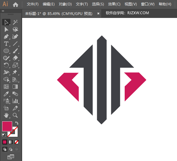 ai怎么用形状生成制作LOGO