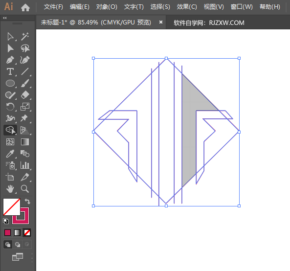 ai怎么用形状生成制作LOGO