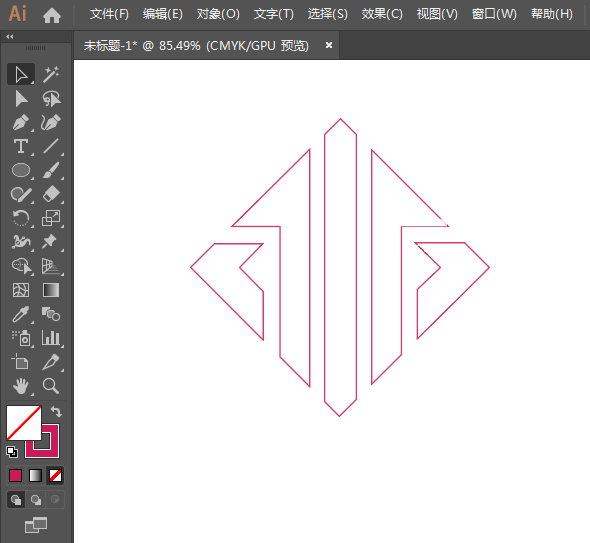 ai怎么用形状生成制作LOGO