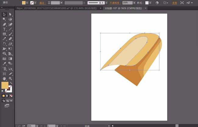 ai怎么画夹心面包