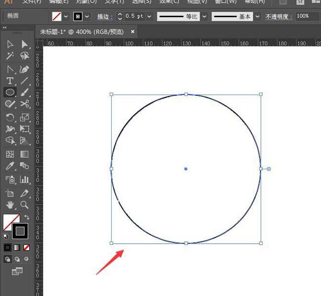 ai怎么把多圆环拉伸成立体效果