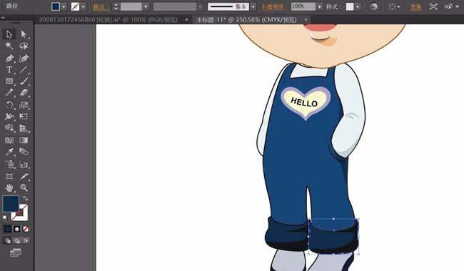 怎么用ai画自己的头像