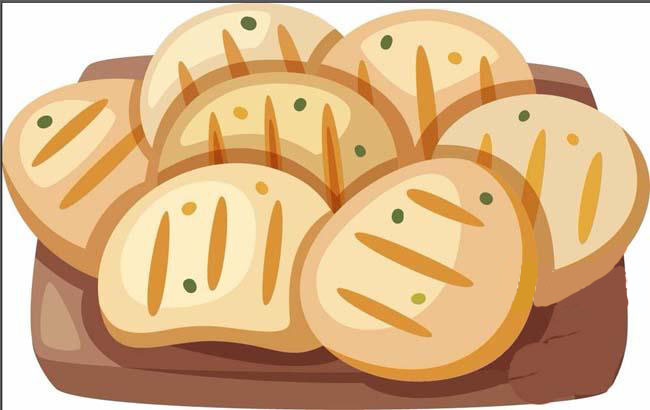 ai设计面包图案的步骤