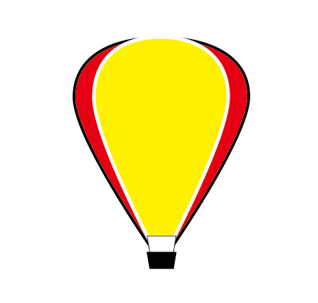 AI画热气球的方法