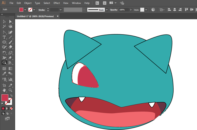 ai妙蛙种子怎么画