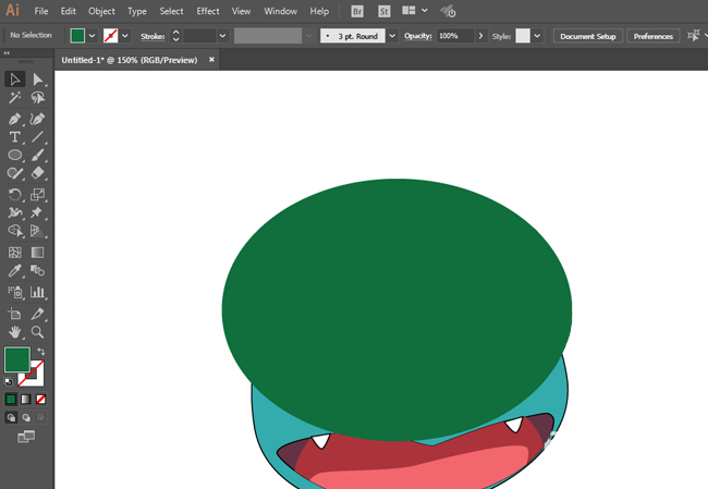 ai妙蛙种子怎么画