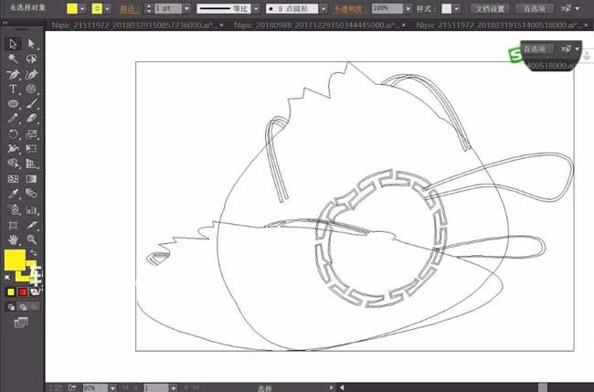 古代钱袋怎么画