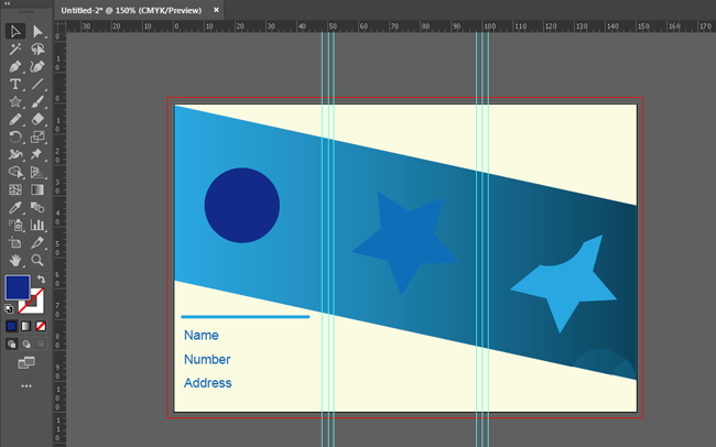 三折页的宣传海报怎么用ai软件做