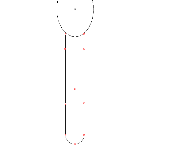 ai怎么画一把勺子