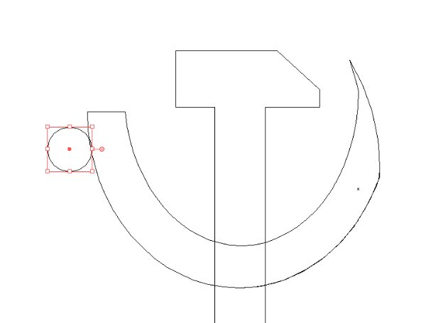 ai怎么画一面党旗素材