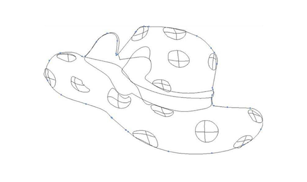 ai怎么画一个女士太阳帽