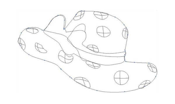 ai怎么画一个女士太阳帽