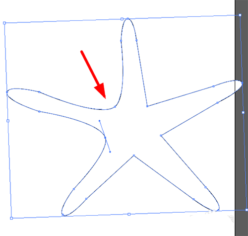 ai画一只可爱小海星