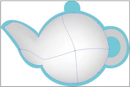 怎么用ai画一只茶壶图标