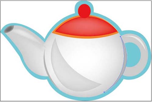 怎么用ai画一只茶壶图标