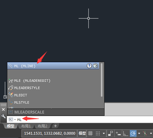 CAD2018怎么画每条不同颜色的多线