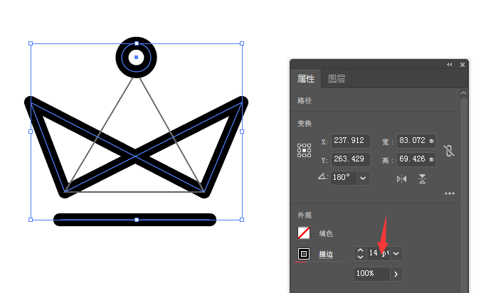 如何用ai画选秀分类图标