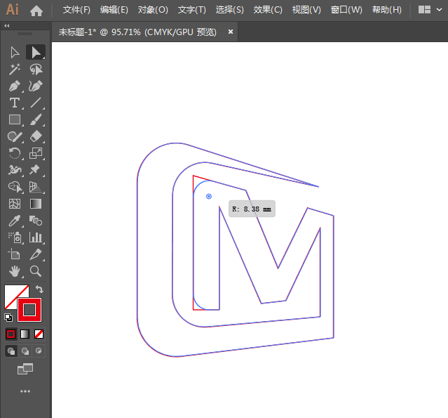 如何用ai软件画芒果APP图标